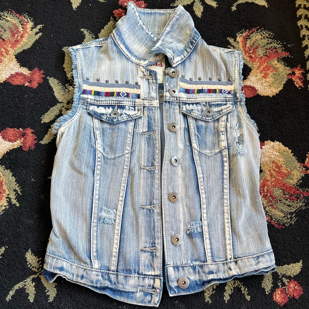 Vintage Denim Mudd Vest